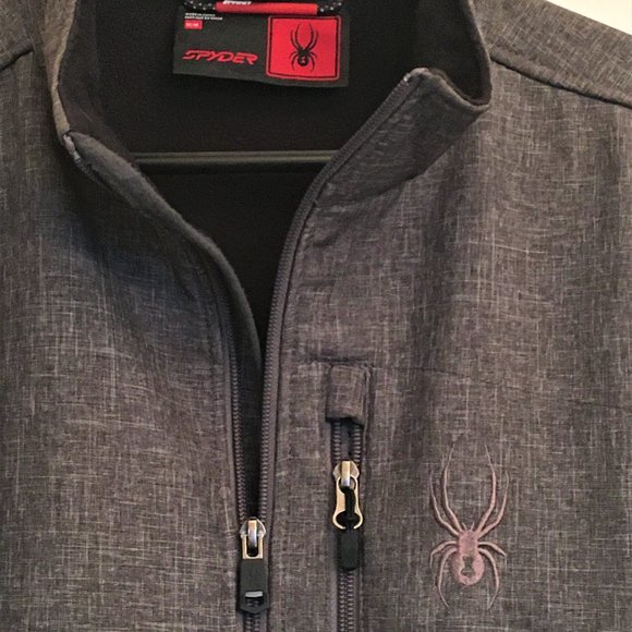 Spyder Gray Men's Jacket - Picture 2 of 4